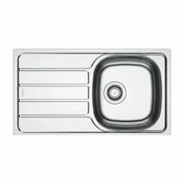 Chiuveta bucatarie inox Franke Spark 78x43.5 cm cu 1 cuva cu picurator stanga finisaj texturat