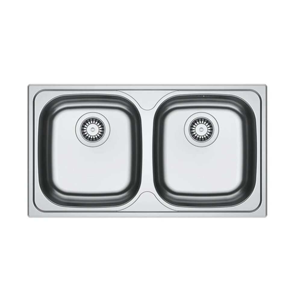 Chiuveta bucatarie inox Franke Spark 78×43.5 cm cu 2 cuve fara picurator finisaj lucios Bucatarie > Chiuvete bucatarie > Chiuvete inox > Noutati Franke