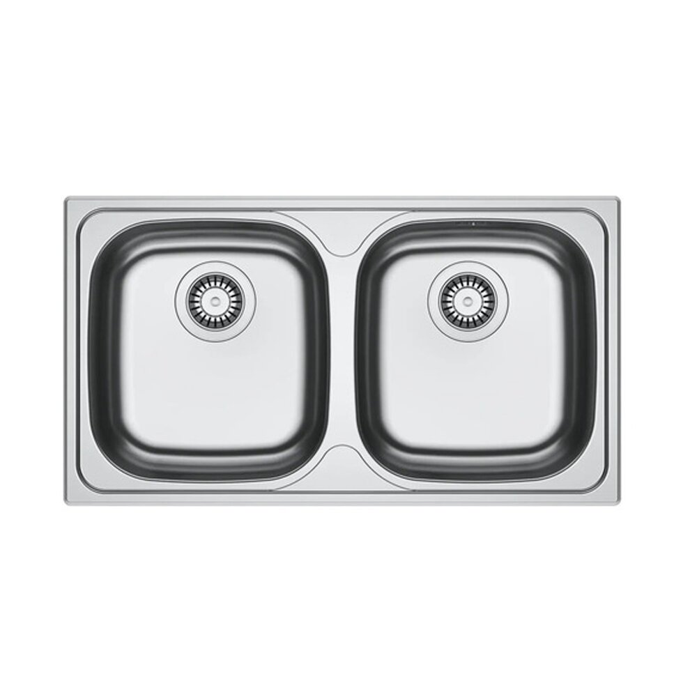 Chiuveta bucatarie inox Franke Spark 78×43.5 cm cu 2 cuve fara picurator finisaj texturat Bucatarie > Chiuvete bucatarie > Chiuvete inox > Noutati Franke