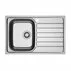 Chiuveta bucatarie inox Franke Spark 78x50 cm cu 1 cuva cu picurator dreapta finisaj lucios picture - 1