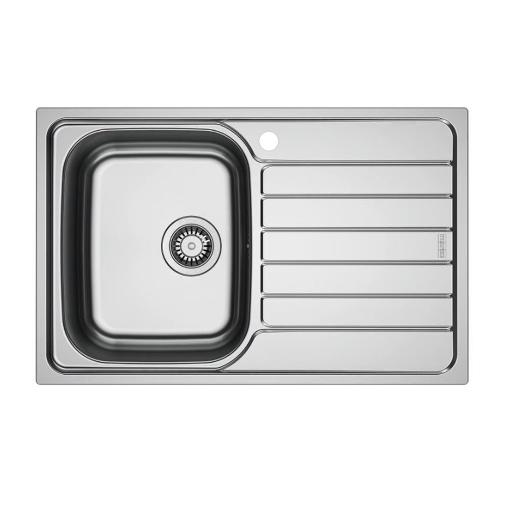 Chiuveta bucatarie inox Franke Spark 78×50 cm cu 1 cuva cu picurator dreapta finisaj texturat Bucatarie > Chiuvete bucatarie > Chiuvete inox > Noutati Franke
