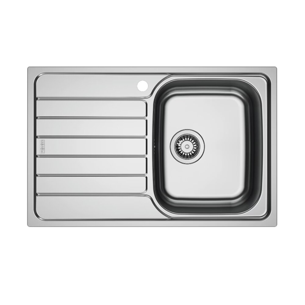 Chiuveta bucatarie inox Franke Spark 78×50 cm cu 1 cuva cu picurator stanga finisaj lucios Bucatarie > Chiuvete bucatarie > Chiuvete inox > Noutati Franke