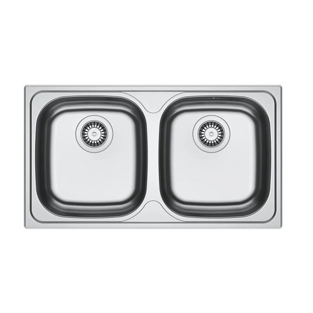 Chiuveta bucatarie inox Franke Spark 80×50 cm cu 2 cuve fara picurator finisaj lucios Bucatarie > Chiuvete bucatarie > Chiuvete inox > Noutati Franke