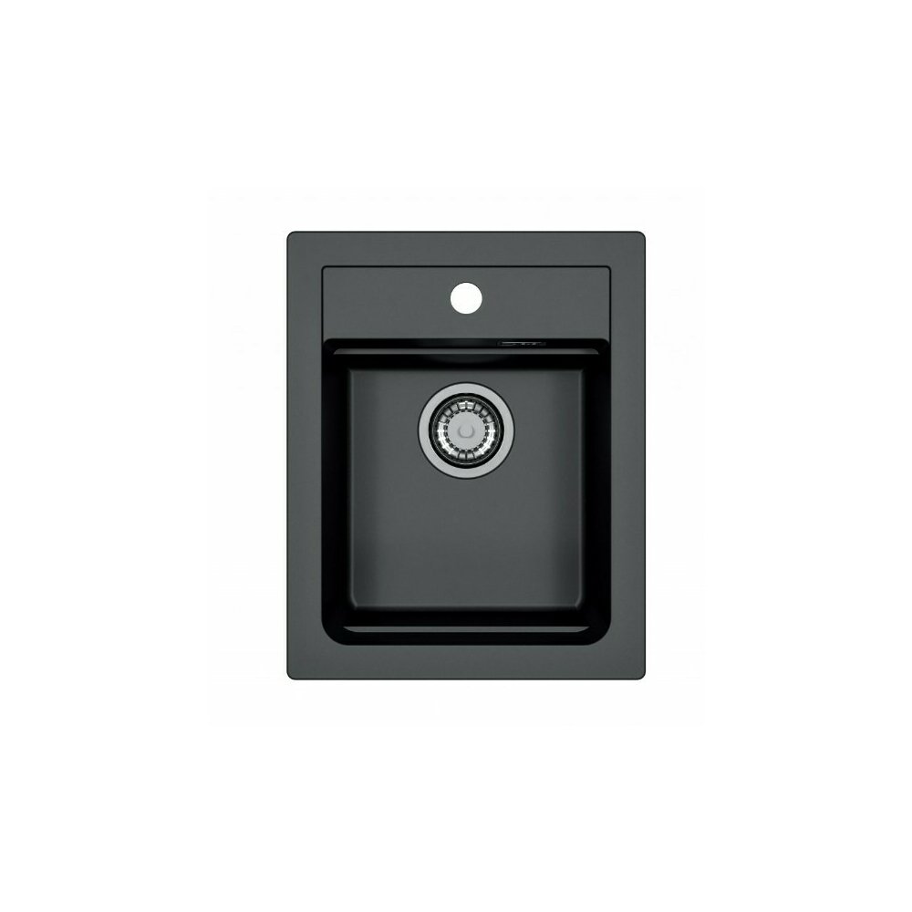 Chiuveta compozit Alveus Atrox 10 negru 40x50 cm
