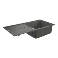 Chiuveta compozit Grohe K400 100x50.1 cm gri cu 1 cuva