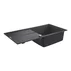 Chiuveta compozit Grohe K400 100x50.1 cm negru cu 1 cuva picture - 1