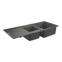 Chiuveta compozit Grohe K400 116x50.1 cm gri