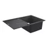 Chiuveta compozit Grohe K400 78x50.1 cm negru picture - 1
