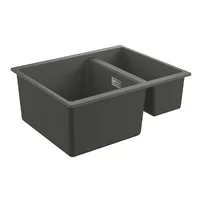Chiuveta compozit Grohe K500 55.5x46.1 cm gri