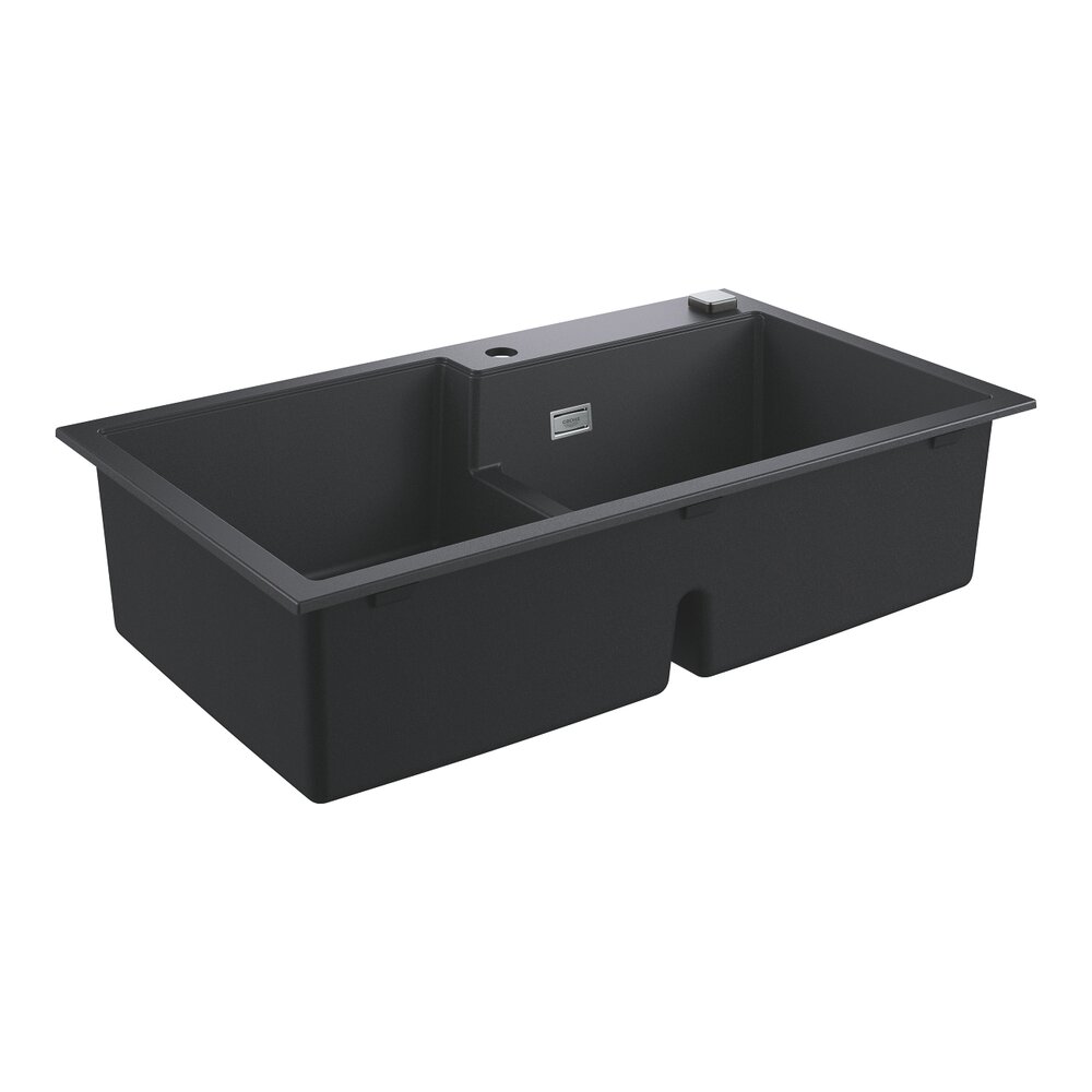 Chiuveta compozit Grohe K500 86x50.2 cm negru