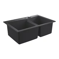 Chiuveta compozit Grohe K700 83.8x55.9 cm negru