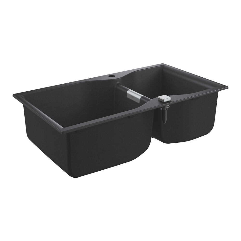 Chiuveta compozit Grohe K700 90x50.2 cm negru