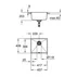 Chiuveta compozit sub blat Grohe K700U granit negru 46x41 cm picture - 4