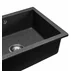 Chiuveta compozit Rea Nels negru pestrit 56x46.5 cm picture - 3