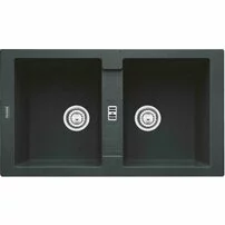 Chiuveta fragranite Franke Maris MRG 620 Nero reversibila 860x500 mm Sanitized