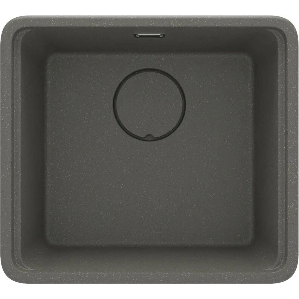 Chiuveta granit sub blat Deante Momi antracit metalic 45x50 cm