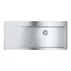 Chiuveta inox Grohe K1000 116x52.1 cm 1 cuva cu picurator orientare dreapta