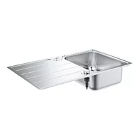 Chiuveta inox Grohe K500 86x50.1 cm 1 cuva cu picurator