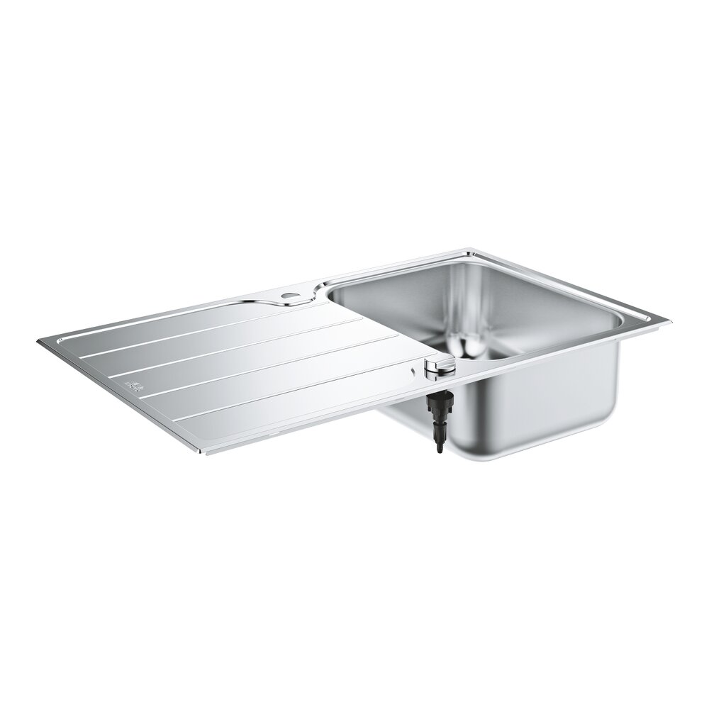 Chiuveta inox Grohe K500 86x50.1 cm 1 cuva cu picurator