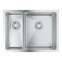 Chiuveta inox Grohe K700U 58.5x44.1 cm 2 cuve orientare dreapta