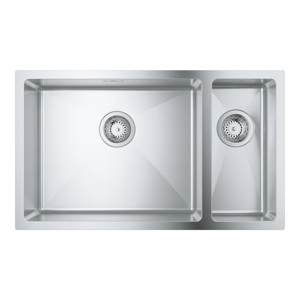 Chiuveta inox Grohe K700U 76x45.1 cm 2 cuve