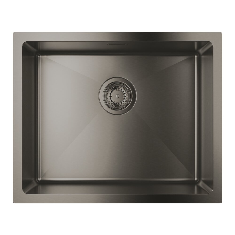 Chiuveta inox Grohe K700U grafit periat 54.4x44.4 cm 1 cuva
