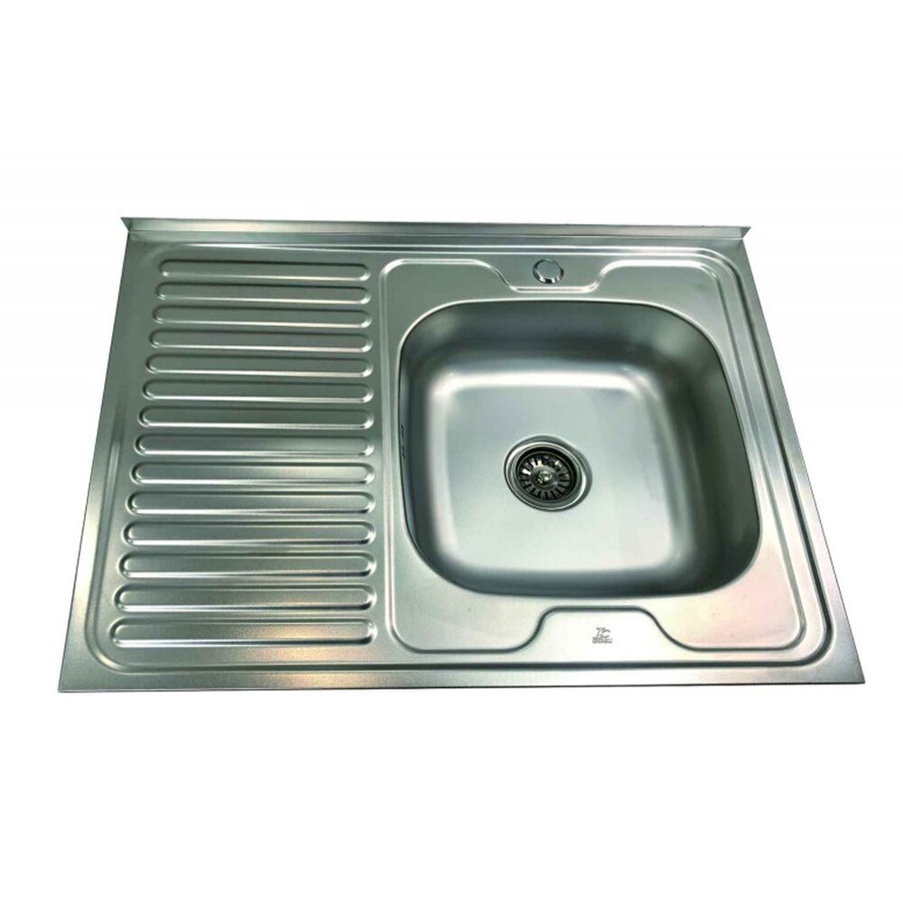 Chiuveta inox Inter Ceramic Alpaca cu o cuva cu picurator stanga finisaj inox satinat 86×60 cm Bucatarie > Promoții > Noutati Inter Ceramic