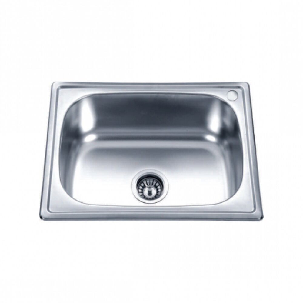 Chiuveta inox Inter Ceramic Alpaca cu o cuva fara picurator finisaj inox lucios 63×47 cm Bucatarie > Promoții > Noutati Inter Ceramic