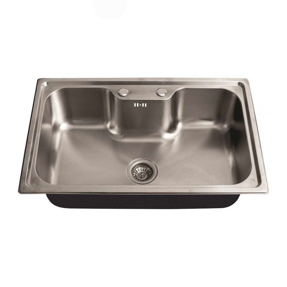 Chiuveta inox Inter Ceramic cu o cuva fara picurator finisaj inox lucios 80×50 cm Bucatarie > Promoții > Noutati Inter Ceramic