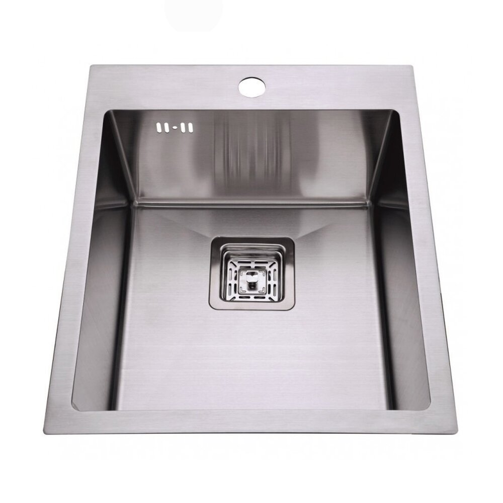 Chiuveta inox Inter Ceramic cu o cuva fara picurator finisaj inox satinat 42×50 cm Bucatarie > Promoții > Noutati Inter Ceramic