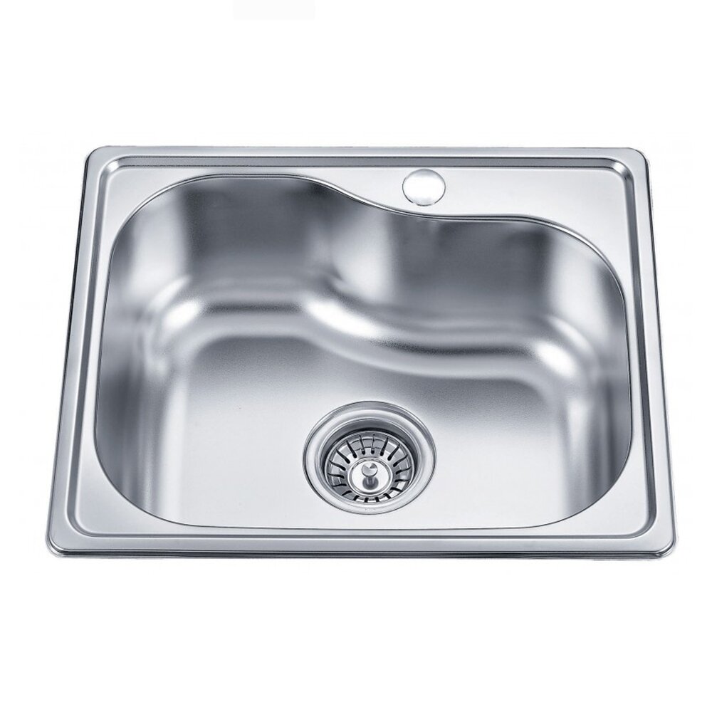 Chiuveta inox Inter Ceramic cu o cuva fara picurator finisaj inox satinat 47.5×40 cm Bucatarie > Promoții > Noutati Inter Ceramic