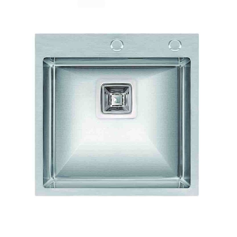 Chiuveta inox Inter Ceramic cu o cuva fara picurator finisaj inox satinat 50×42 cm Bucatarie > Promoții > Noutati Inter Ceramic