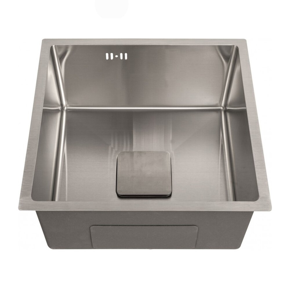 Chiuveta inox Inter Ceramic cu o cuva fara picurator finisaj inox satinat 50×50 cm Bucatarie > Promoții > Noutati Inter Ceramic