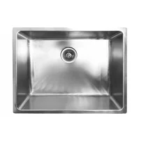 Chiuveta inox Inter Ceramic cu o cuva fara picurator finisaj inox satinat 54x44 cm