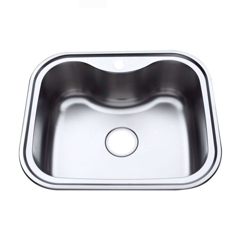 Chiuveta inox Inter Ceramic cu o cuva fara picurator finisaj inox satinat 58×48 cm Bucatarie > Promoții > Noutati Inter Ceramic