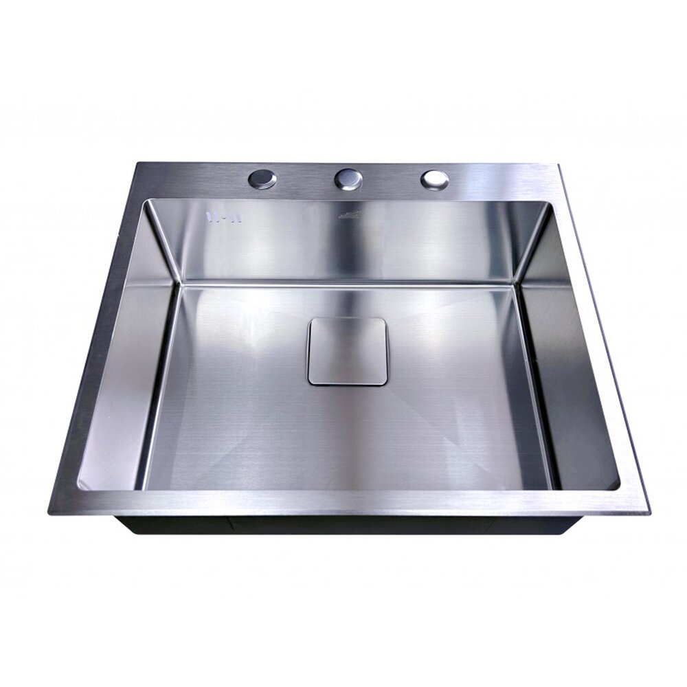 Chiuveta inox Inter Ceramic cu o cuva fara picurator finisaj inox satinat 60×50 cm Bucatarie > Promoții > Noutati Inter Ceramic
