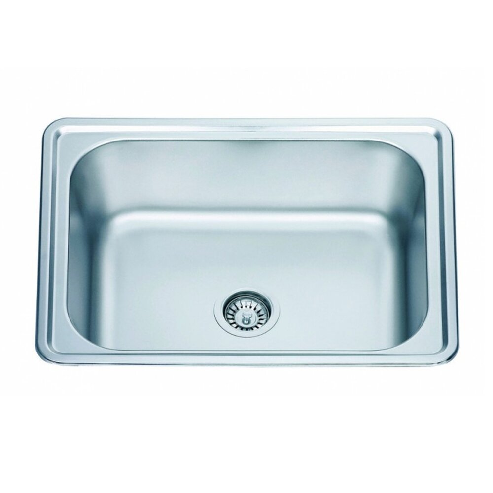 Chiuveta inox Inter Ceramic cu o cuva finisaj inox lucios 63.5×46.5 cm Bucatarie > Promoții > Noutati Inter Ceramic