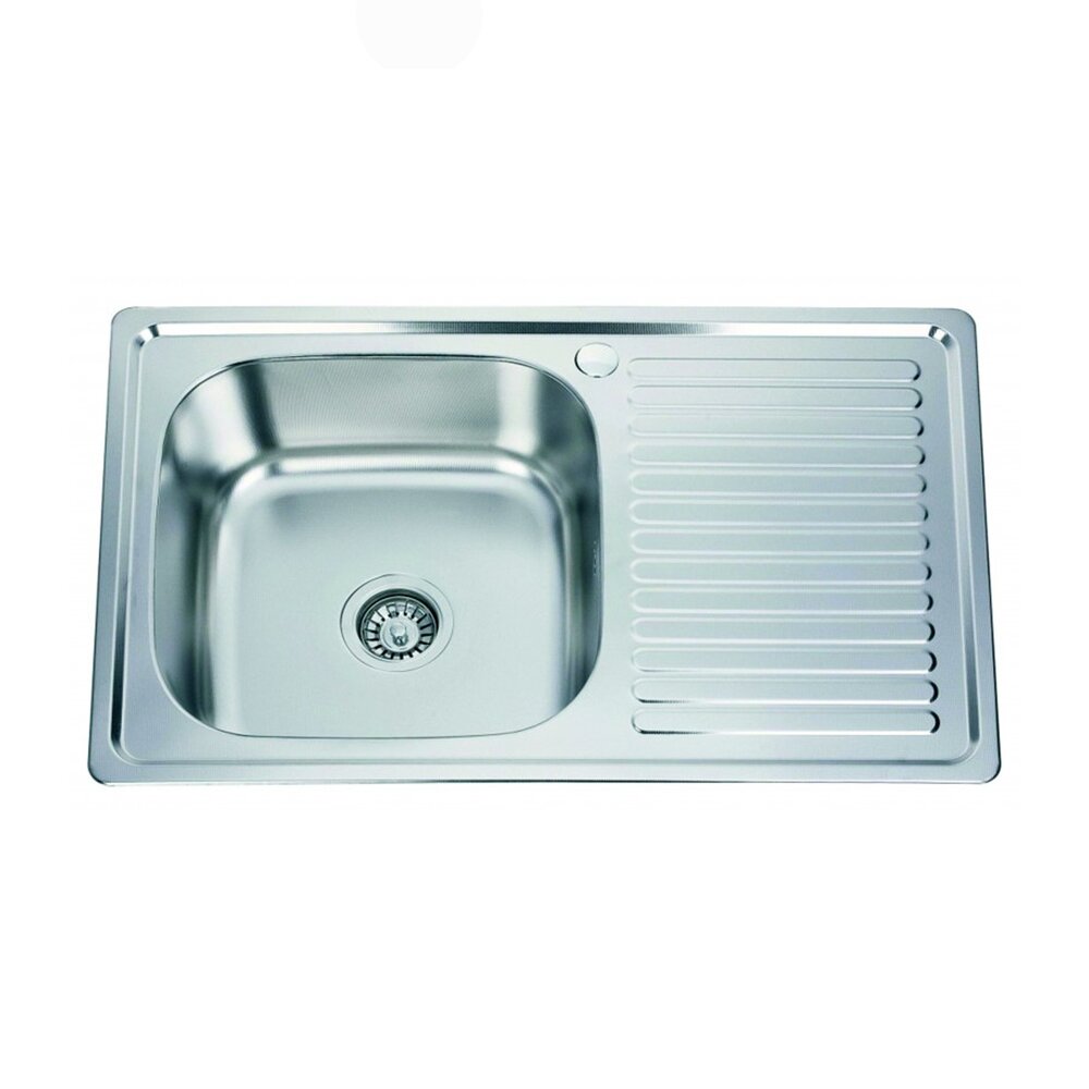 Chiuveta inox Inter Ceramic cu o cuva si picurator finisaj inox lucios 80×50 cm Bucatarie > Promoții > Noutati Inter Ceramic