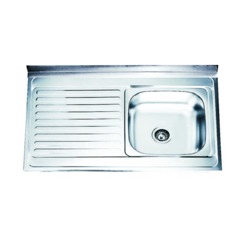 Chiuveta inox Inter Ceramic cu o cuva si picurator stanga finisaj inox lucios 100×60 cm Bucatarie > Promoții > Noutati Inter Ceramic