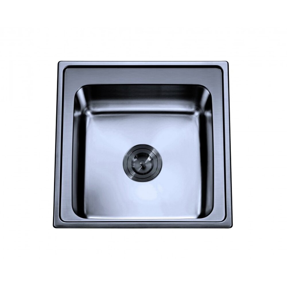 Chiuveta inox Inter Ceramic Tampico cu o cuva fara picurator finisaj inox cromat lucios 50×50 cm Bucatarie > Promoții > Noutati Inter Ceramic