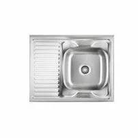 Chiuveta inox incastrata Quadron Pop Robin 111 inox satinat 80x60 cm dreapta