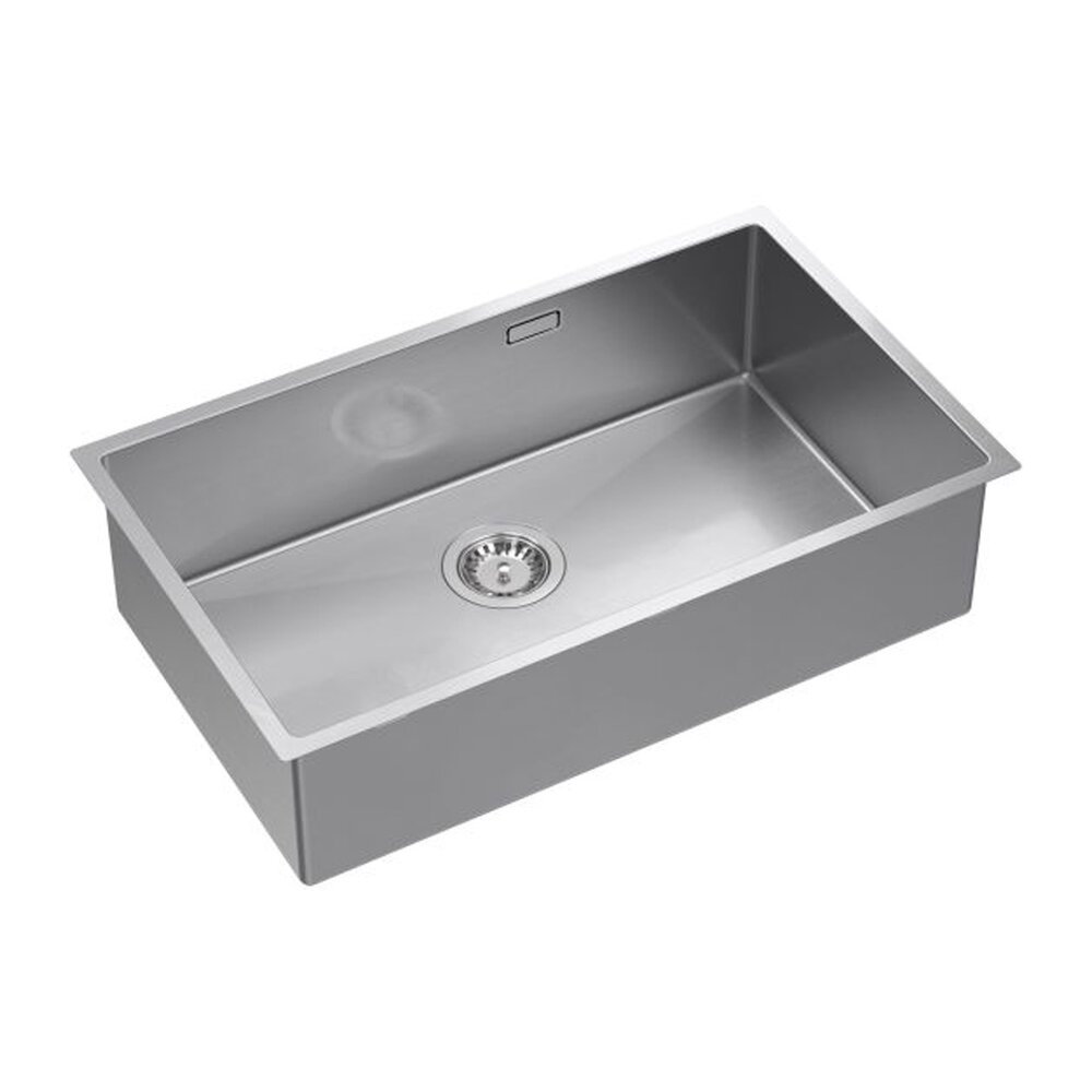 Chiuveta inox sub blat Quadron Unique Anthony 80 finisaj inox 74x44 cm