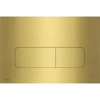 Clapeta de actionare Alcadrain MOON-BRASS auriu periat