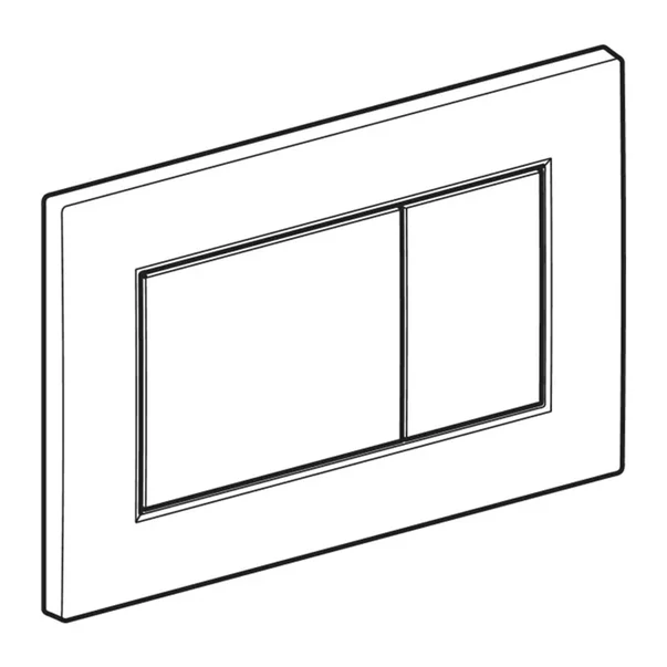 Clapeta de actionare Geberit Sigma01 crom finisaj mat picture - 2