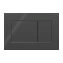 Clapeta de actionare Geberit Sigma01 negru finisaj lucios