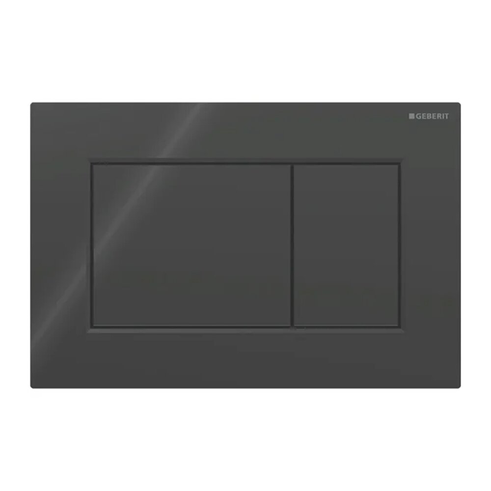Clapeta de actionare Geberit Sigma01 negru finisaj lucios