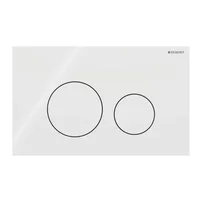 Clapeta de actionare Geberit Sigma40 Slim alb finisaj lucios