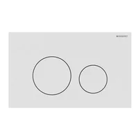 Clapeta de actionare Geberit Sigma40 Slim alb finisaj mat