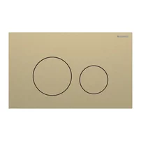 Clapeta de actionare Geberit Sigma40 Slim culoare alama finisaj periat
