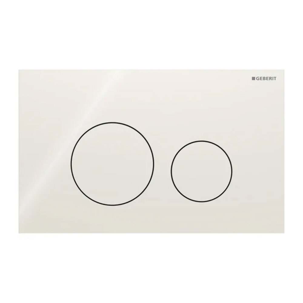 Clapeta de actionare Geberit Sigma40 Slim gri nisip finisaj lucios